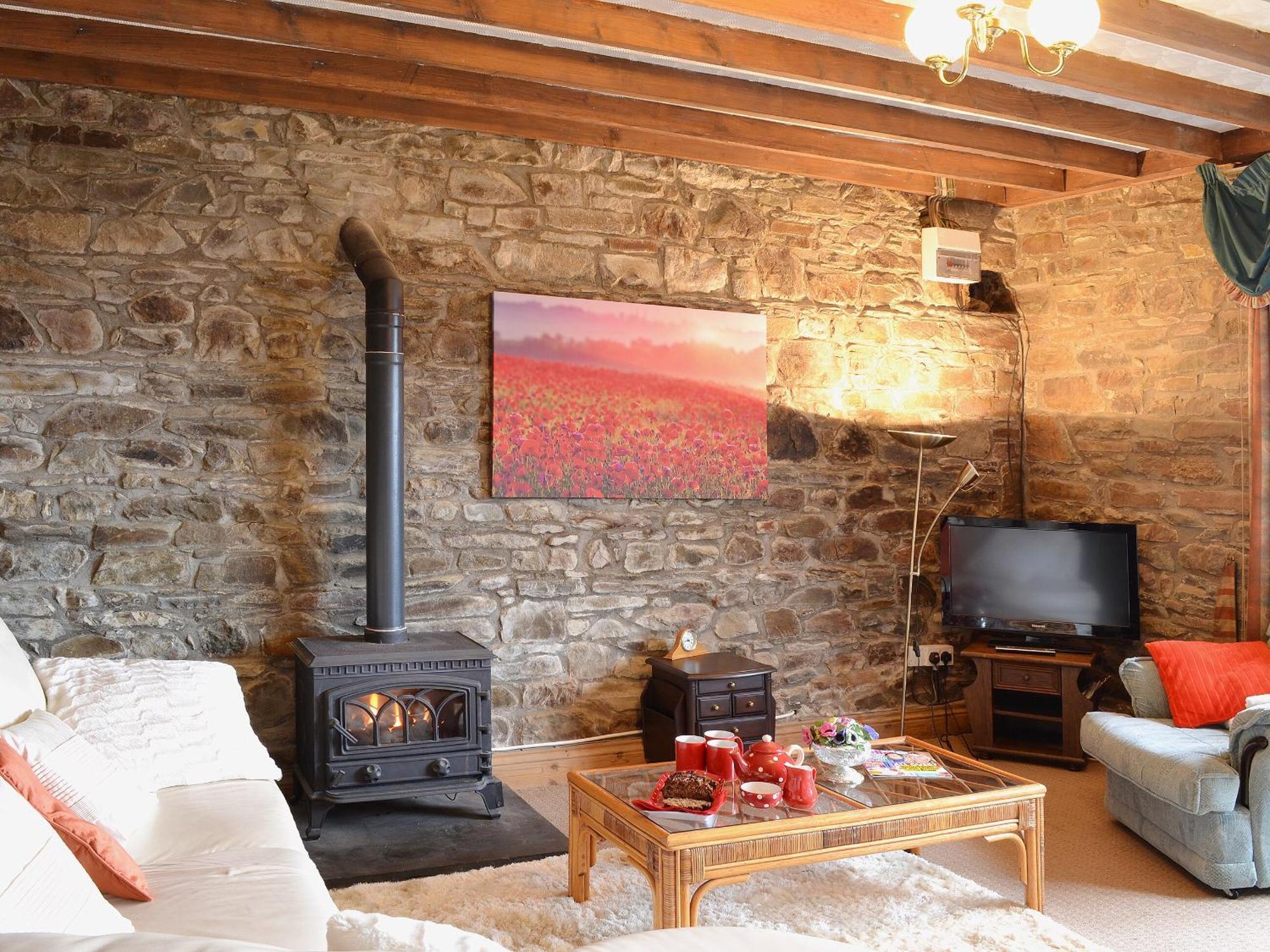 Ty Coch Cottage Dihewyd Bagian luar foto